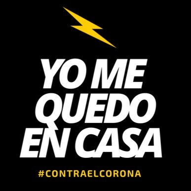 #YoMeQuedoEnCasa #UnidosPodremos #Coronavirus #ContraelCorona