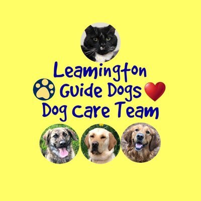 Welcome to the official Twitter page for Leamington Guide Dogs Dog Care Team, based at Leamington Training School. #guidedogs #leamdogcareteam