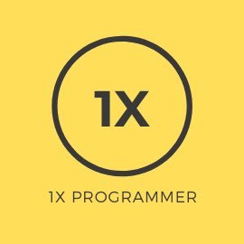 1xprogrammer's profile picture. The average not so great engineer