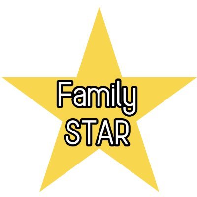 Hi guys, we are the Family STAR. We are 5 people in our family+our dog.