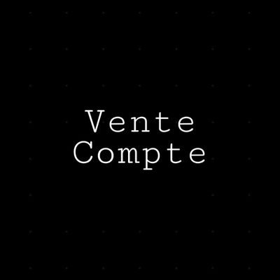 Vente de compte ADN et DEEZER. ADN:2€ DEEZER :3€. pour les rt deal vener dm