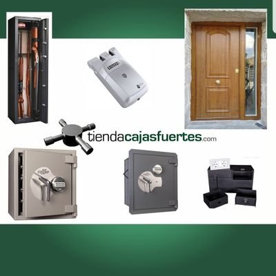 Distribuidor de sistemas de seguridad:
Cajas Fuertes,Armarios,Armeros,Puertas Acorazadas,Cilindros y Cerraduras de seguridad