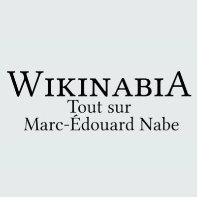 WikiNabia, l’encyclopédie sur Marc-Édouard Nabe créée et gérée par @DocteurMarty