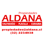 aldanaprops's profile picture. Al servicio de familias de clase media que ofrecen o buscan viviendas en Curauma, Placilla y otros sectores de Valparaíso y Viña del Mar. Fono 32-2234938