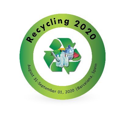 8th International Conference on Recycling and Waste Management which is scheduled to take place from, August 31-September 01, 2020 at Barcelona, Spain.