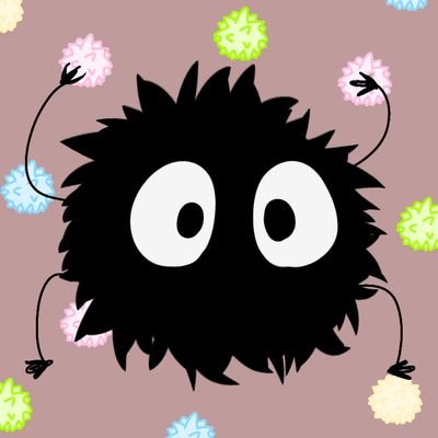 まっくろくろすけ Konpeito Totoro Twitter