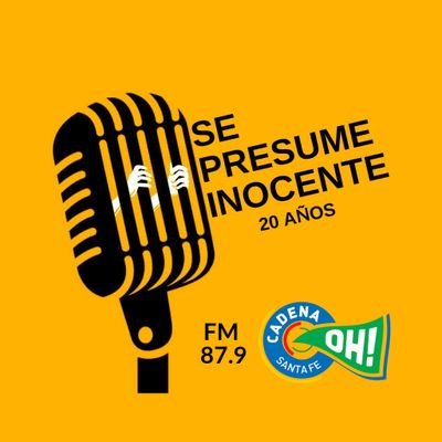 Se Presume Inocente // 20 años haciendo periodismo // Conduce: @RicardoSerruya
// Todos los domingos de 10hs a 13hs por @CadenaOH - FM 87.9 📻🎙