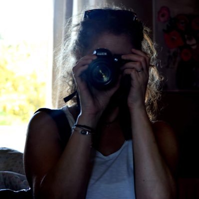 I don't get mad. I get distant. {filming and taking pictures.}. My knight is watching over me