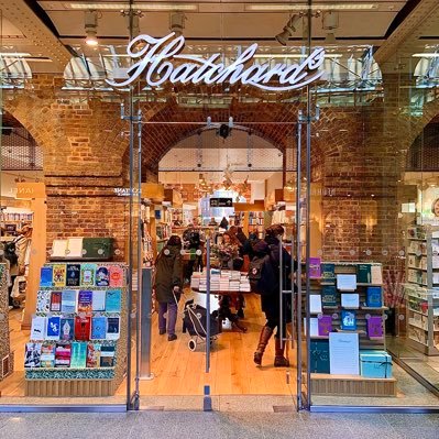 A brill bookshop in the heart of St Pancras. Come say hello! We’re the younger sibling of @Hatchards in Piccadilly, London’s finest bookshop since 1797.
