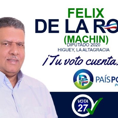 Hola soy tu Candidato a Diputado por País Posible, te exhorto no salir de tu casa, sino es obligatorio, no estamos en vacaciones, es en serio