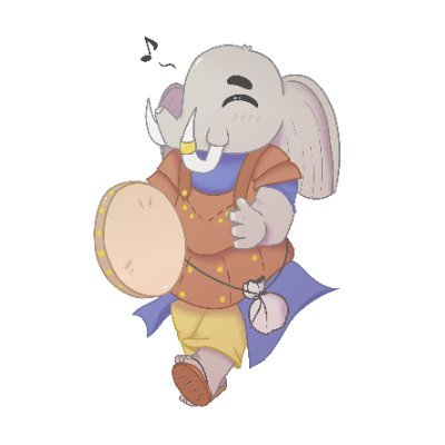 I play drums n'chill.
Special thanks to https://t.co/93ILB0jelz for doing the profile pic!

Loxodonian Bard at your service!