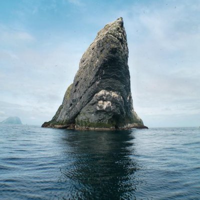 An interest in an island on the edge of the world which still closer to civilization than @rockallisland. There are puffins.