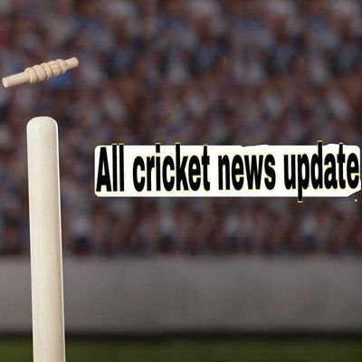 This is the official Twitter account of All Cricket News Update. All the post on behalf of All Cricket News Update. To get more info about cricket follow us.
