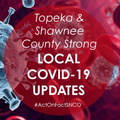 This is the official Twitter account for COVID-19 updates in Topeka & Shawnee County, Kansas. This account is not monitored 24/7.