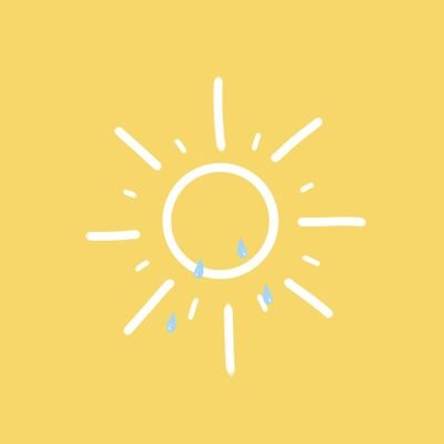 Грустное солнышко ☀️