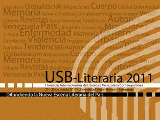 USBLiteraria's profile picture. USBLiteraria = Jornadas Internacionales de Literatura Venezolana Contemporánea