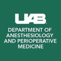 UAB Anesthesiology(@UAB_Anesthesia) 's Twitter Profile Photo
