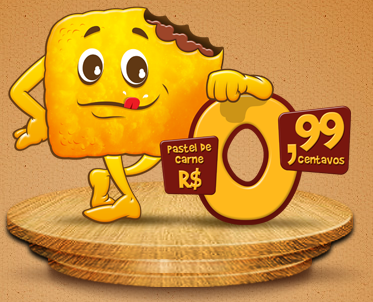 Ow fíi, quem voltou foi o pastel de R$0,99 centavos da QG! Bão demais. Agora no Twitter vai trem engraçado, sorteio e muito mais. Tudibão! http://bit.ly/h44yss