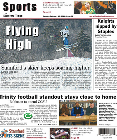 Sports_Stamford's profile picture. The Stamford Times Sports Dept's Stamford Sports Scene is the only blog devoted just to the city of Stamford.