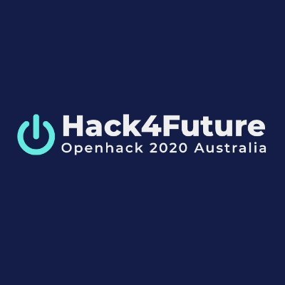 Openhack Hack4Future 2020 Australia official twitter account.
Let's #hack4future #openhack2020australia #ArtHack