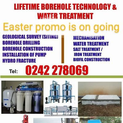 BoreholeTech's profile picture. We are borehole Drilling & BioDigester construction