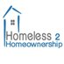 Homeless 2 Homeownership (@H2Hchangeslives) Twitter profile photo