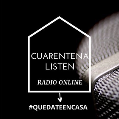 CUARENTENALIST1's profile picture. Radio Online de música electrónica para ser felices mientras estamos en casa.
De Lunes a Viernes, de 17:00 a 18:00 de la tarde #QUEDATEENCASA