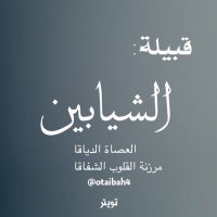 قبيلة الشيابين (@otaibah_4) Twitter profile photo