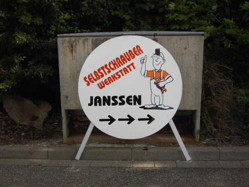 Selbstschrauberwerkstatt in 41836 Hückelhoven.