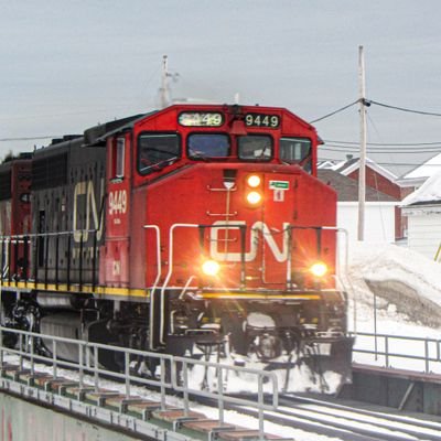 Train pics from CN's Mont-Joli subdivision and around.