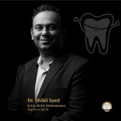 drshiblisyed's profile picture. Co-owner  @Fdocindia Dental Chains,Pune. Consultant Orthodontist @Apollo Hospitals,Jehangir Oracare,SabkaDentist,HealthSpring,Shree Hospital & Rao Hosp