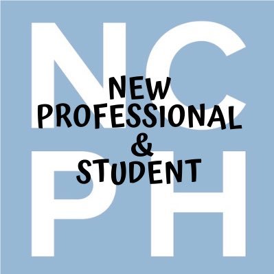 We help @NCPH consider issues, services, & questions concerning public history students & new professionals- Tweets by @nvtividad and @museummarykate