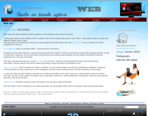 studiowebbg's profile picture. Studio to create Web pages, making professional websites, graphic design and elegant. See the 3D dynamic website