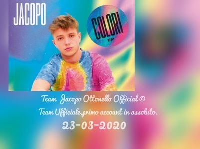 Team Ufficiale di Jacopo Ottonello.

https://t.co/fFceyKlDSs