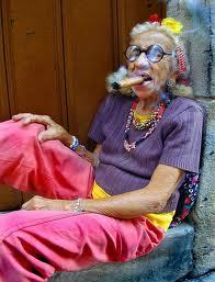 Just your average New York City granny!