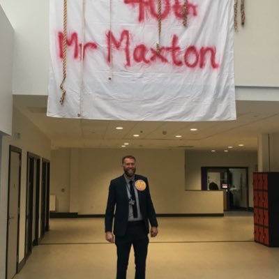 maxton_mr's profile picture. Depute Headteacher Dunbar Grammar