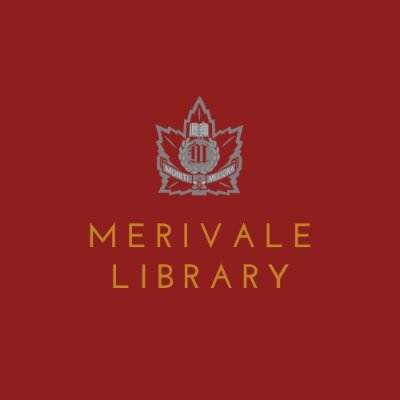 Official Twitter for the Merivale High School Library