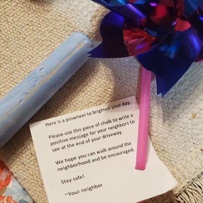 drivewayproject's profile picture. Teacher, mom, wifey Just trying to bring some positivity to our community with pinwheels and chalk (originated during Covid-19 Shelter in Place)