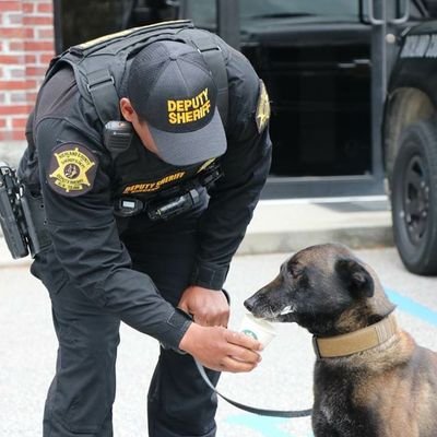 K9 handler for the Richland County Sheriff's Department