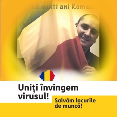 Un român simpatic 💙💛❤️