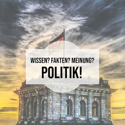 Offizieller Twitter Account von
Wissen? Fakten? Meinung? Politik!
Bald verfügbar auf ITunes und Spotify