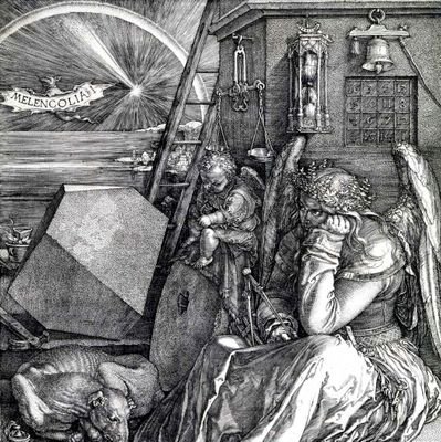 Imagens e sutilezas poéticas que habitam uma alma inquieta. Imagem principal: Julie F. Yuen. Perfil: Melancolia I - Dürer.