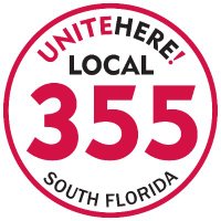 Unite Here Local 355(@UNITEHERE_SoFla) 's Twitter Profile Photo