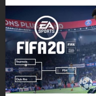 🏆 Tournois FIFA club pro 🏆 💸 Lots à gagner 💸 📆 Tous les jours 📆 🎮 plateforme : PS4 🎮