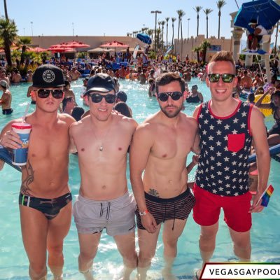 #VegasGayPoolParty hosted by @theoriginaljson had an amazing 13-year run, parties at 5 #Vegas venues, multiple day life events & a night swim.