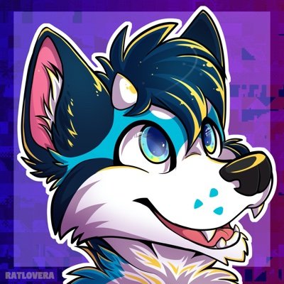 Wolf/dragon • ♂️ • 35yo • 🇨🇿 • Fursuiter • IT • 🎮 Games • 💕💍@FluffyFionka •  🫐 Blueberry Muffin