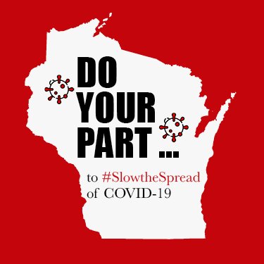 Goal: support accurate sharing of info related to COVID-19 & help increase physical distancing to slow the spread. We all have a part to play - what's yours?