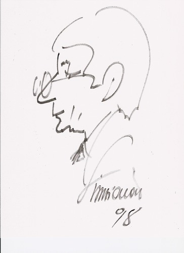 ChuchitoSanoja's profile picture. Músico, cabeza´e ñema. Caricatura de Simón Díaz