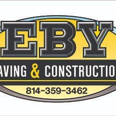 EBY PAVING & CONSTRUCTION DELIVERS THE BEST IN ASPHALT PAVING, EXCAVATION AND SITE DEVELOPMENT TO CENTRAL PENNSYLVANIA HOMES AND BUSINESSES
