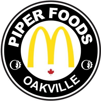 Official Twitter account Piper Foods Oakville. Operates six McD's locations in Oakville.